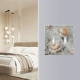 thumbnail image 4 of Yayeee Toggle Light Switch Wall Plate 3-Gang 6.37"x4.48" Decorative Outlet Cover, Beautiful Floral, 4 of 7