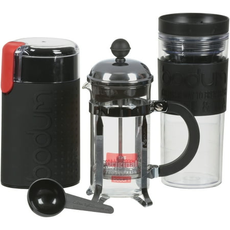 Bodum CHAMBORD Set French Press Coffee MakerElectric Grinder Mug Bodum CHAMBORD Set French Press Coffee MakerElectric Grinder Mug