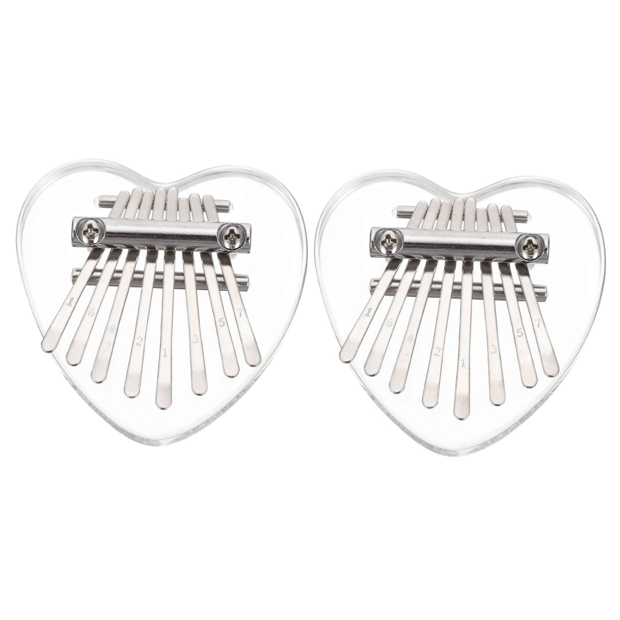 Masteelf 2pcs Thumb Piano Finger Piano Useful Music Instrument Kalimba Music Lover Gift