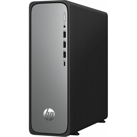 (Open Box) HP OmniDesk Slim S03-0903w Desktop Computer, Intel Core i3-14100, 8GB RAM, 512GB SSD, Silver