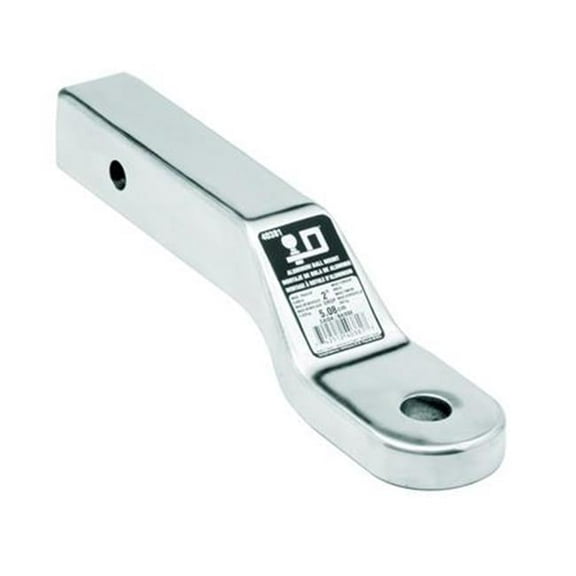 DRAW TITE 40381 Ball Mount Aluminum 2 In. Drop - Silver