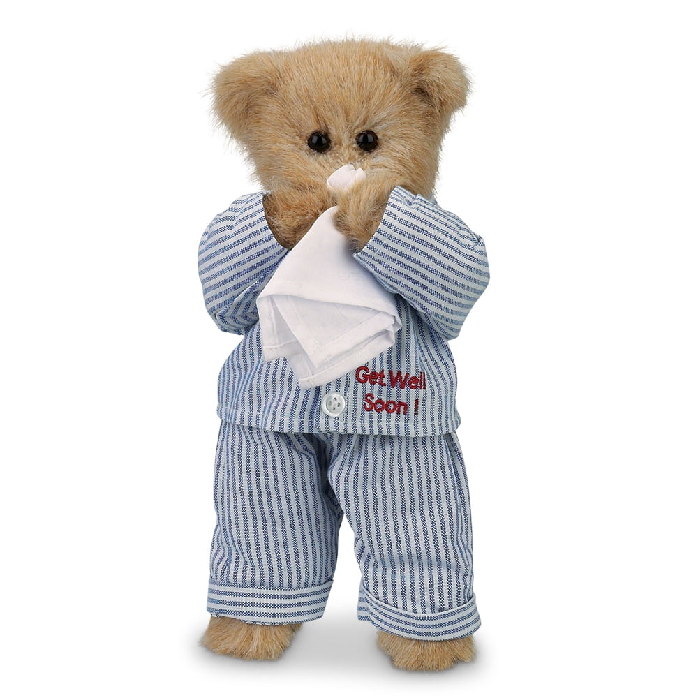 Bearington Illie Willie Plush Stuffed Animal Get Well Soon Teddy Bear