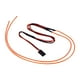 thumbnail image 1 of Tira de luz brillante con línea estroboscópica, luces de cable rojo de colores suaves y azules, 1 of 9