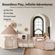 thumbnail image 2 of Tienda de campaña infantil Play Set Sumbababy con piscina de bolas Crawl Tunnel, 3 piezas, 2 of 6