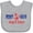 AC-Heather Grey, variant on Inktastic Boat Hair Don't Care, Anchor, Sailing - Red Blue Boys or Girls Baby Bib
