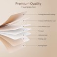 thumbnail image 3 of HUGFEGWE Thermal Transfer Cable Label Skicker PET Paper for B18 Label Printer Barcode Price Size Name Blank Labels Waterproof Tear Resistant 14x120mm 55sheets/roll for Price Office Plies CA919-130103, 3 of 9