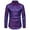 Purple, variant on JURANMO Ofertas de Hoy en Liquidación Men's Paisley Jacquard Dress Shirt Slim Fit Button Up Long Sleeve Blouse Solid Casual Lapel Party Prom Formal Shirts White L