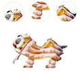 thumbnail image 6 of MERIGLARE Hand String Puppet with Rod Asian Figurine Puppet Souvenir 2025 Crafts Handmade Puppet for Adults Parades Kids Children Gifts Yellow White, 6 of 8