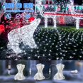 thumbnail image 2 of HEYFUNi 192 LED Net Lights Outdoor Mesh Lights 8 Modes Net Lights for Bushes Plug in Waterproof Christmas Net String Lights for Bushes Ceiling Wedding Indoor Outdoor(9.8ft x 6.6ft White), 2 of 5