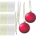 thumbnail image 3 of Advancent 100x Cordel De Adorno De Terciopelo Borgoña, Paquete De 100 Para Posibilidades De Decoración Versátiles Kits de decoración para fiestas verde, 3 of 6