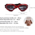 thumbnail image 2 of Gafas de sol para perros, correa ajustable para gafas de sol UV, protección impermeable para perros pequeños y medianos, 2 of 6