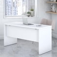 thumbnail image 2 of Echo 60W Credenza Desk in Pure White - Engineered Wood, 2 of 5