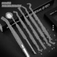 thumbnail image 4 of 3/1pcs Dental Instrument Kit - Tooth Cleaning Tools with Mouth Mirror, Probe, and Hook, 4 of 5