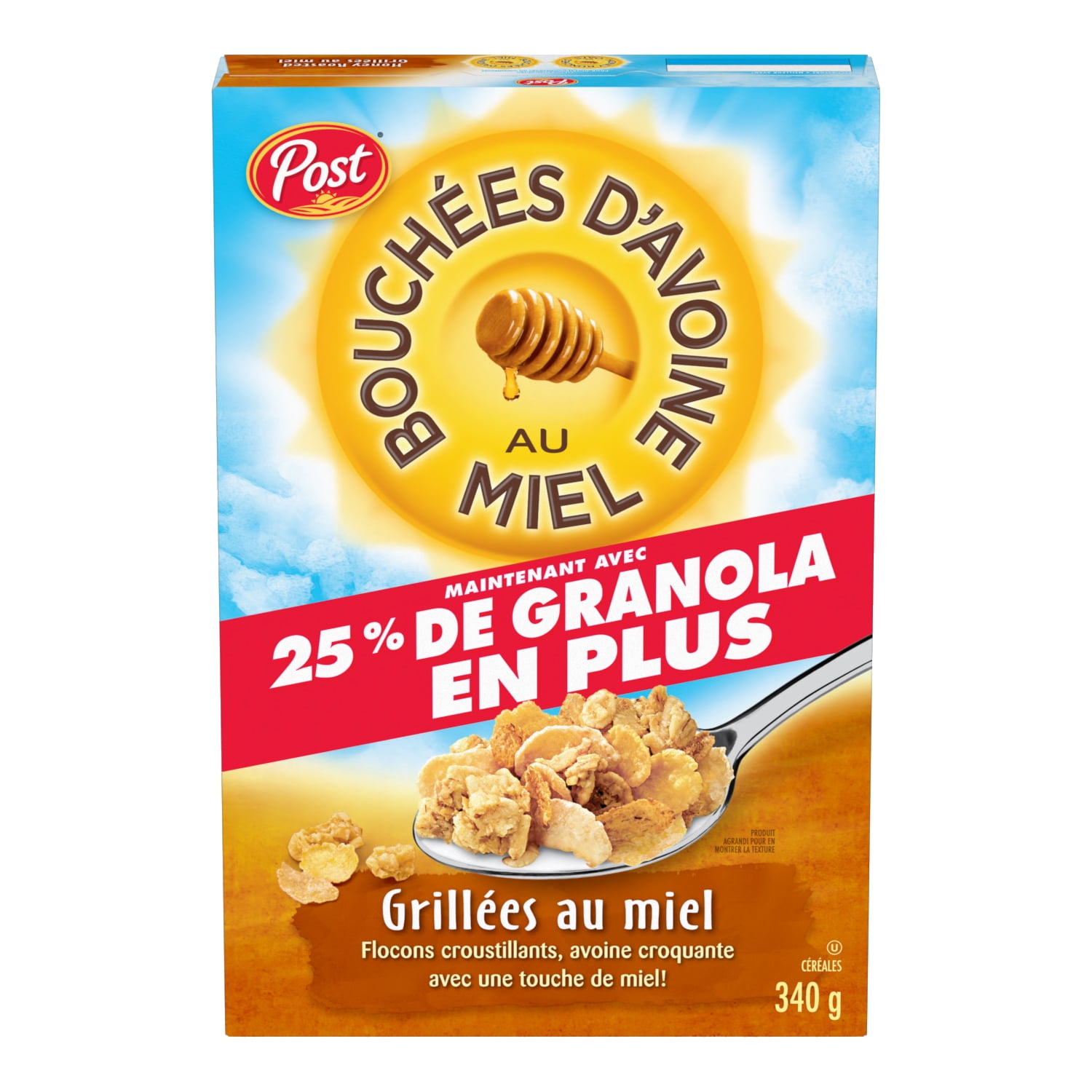 Post Honey Bunches of Oats Honey Roasted Cereal, Honey Roasted Cereal 340g