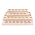 thumbnail image 3 of Wooden Essential Oil Holder Display Storage Rack Tray Organizer 30-Slots 30 Slots, 3 of 9
