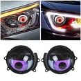 thumbnail image 3 of Eye Headlights LED Automotive Bulbs with Adjustable Color 12V Car Exterior Accessories Durable Bright Style Lights 2PCS, 3 of 6