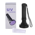 thumbnail image 3 of Antorcha Luz Negra 395 Nm Ultravioleta Blacklight Detector Para Orina De Perro Manchas De Mascotas Y Chinches 100 Led Uv Linterna Minnieouse HA018504-00, 3 of 6