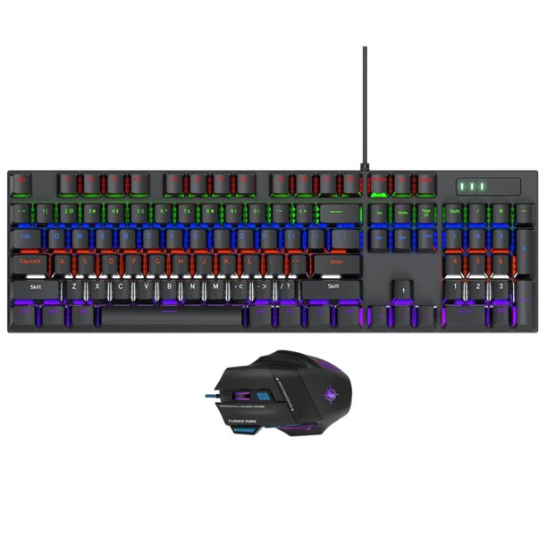 Combo de teclado y ratón para juegos ZERODAMAGE Sahara Wired