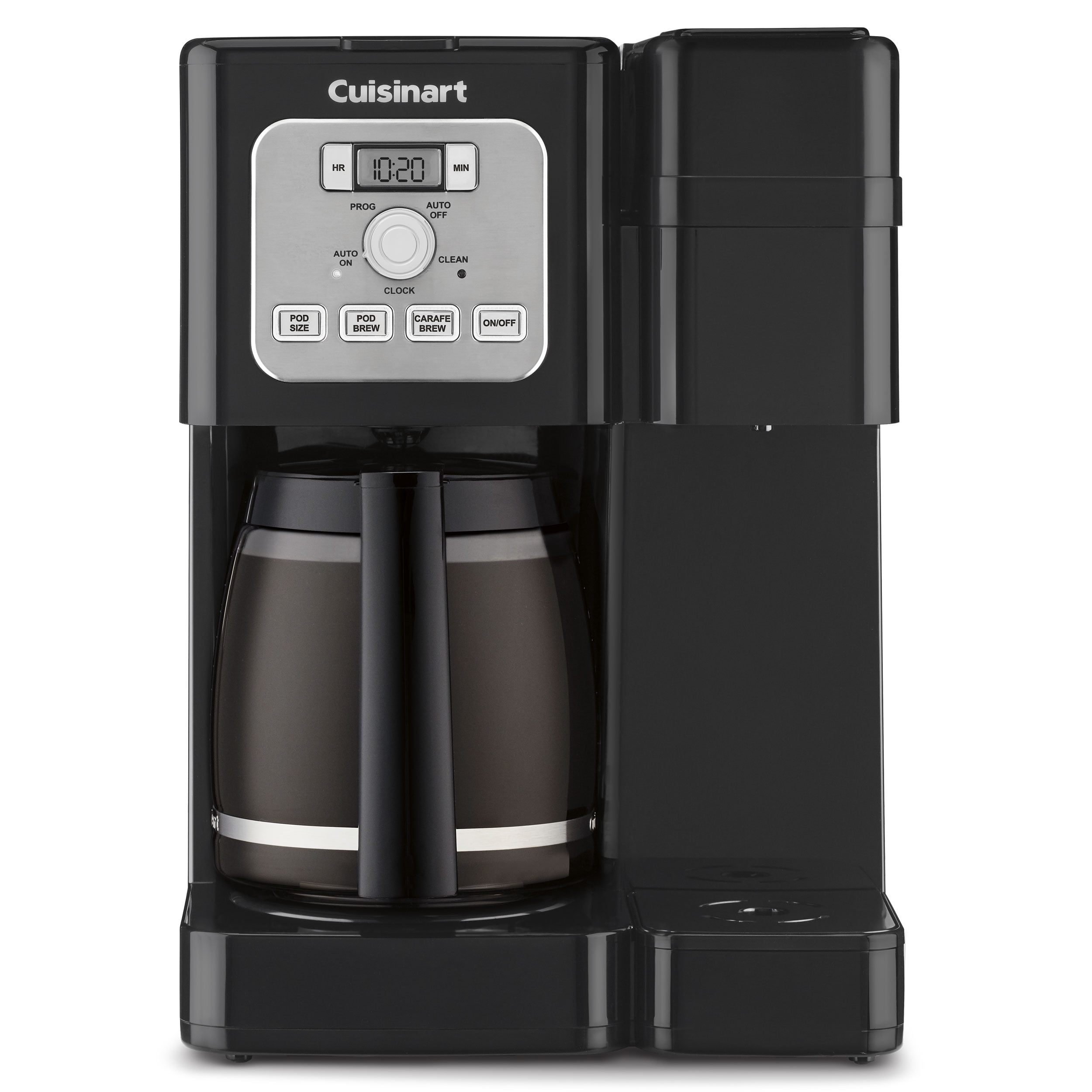 Cuisinart Coffee Center 12-Cup Coffee Maker and Single-Serve Brewer, Single  Serve Brewer Offers 3-Sizes6-Ounces, 8-Ounces and 10-Ounces, Stainless  Steel/Black - SS-15P1 