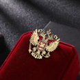 thumbnail image 7 of Jiibva Vintage Double-Headed Eagle Brooch Enamel Pin for Women Men Lapel Scarf Hat Bag Badge, 7 of 7