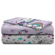 Jojo Siwa Sparkle Shine Kids 3-Piece Twin Sheet Set, Microfiber, Pink, Nickelodeon
