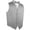 Silver, variant on Best Tuxedo Men's Formal, Prom, Wedding, Homecoming, Cruise Tuxedo Vest, Bow-Tie & Hankie Set in Silver - L