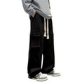 thumbnail image 1 of Pantalon Cargo en Denim Style Rue avec Multiples Poches pour Homme, Tenue Décontractée d'Extérieur au Quotidien, 1 of 3