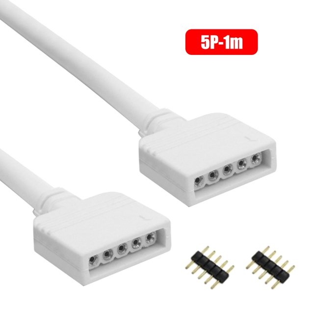 Cable de extensión de tira de luz para cable LED 3528 5050 RGB/5050 RGBW (5P-1m) Ndcxsfigh Nuevos Originales
