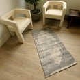 thumbnail image 2 of Rug Branch Havana 2' x 19' (Exact Size: 2'3" x 19') Moroccan Indoor Runner Rug, Grey Beige, South-Western - Entryway, Hallway, Bathroom, and Kitchen, 2 of 5