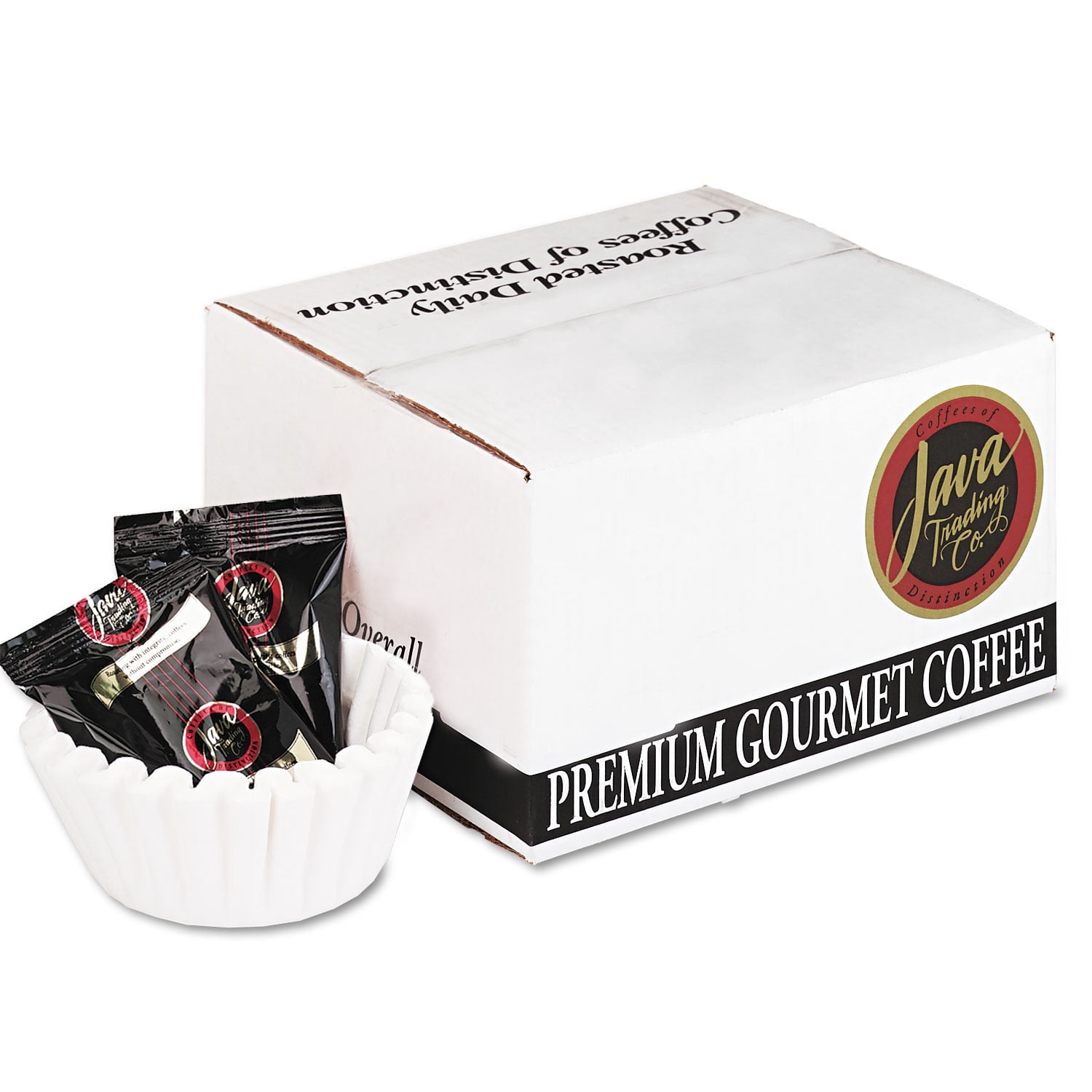 Distant Lands Coffee 399302742152 1.5 oz. Coffee Portion Packs - 100% Colombian (42/Carton)