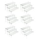 thumbnail image 1 of 6x Acrylic Rack Makeup Dolls Figure Model Desktop Ladder Display Stand, 1 of 9