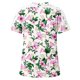 thumbnail image 4 of Mujeres Causal Mangas Cortas Cómodo Encaje Cuello Redondo Estampado Blusa Pullover Tops Camisa OAVQHLG3B Store lin121212, 4 of 5