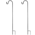 thumbnail image 2 of 2 Pack Shepherd Hook Adjustable Metal Shepherd Curled Hook Rust Resistant Outdoor Hanging Plants Hook For Bird Feeder Solar Lights, 2 of 10