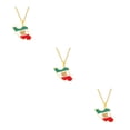thumbnail image 4 of Redempat Style With Chic And Fashionable Pendant Necklaces Minimalist Eye-catching gold 3Set, 4 of 6
