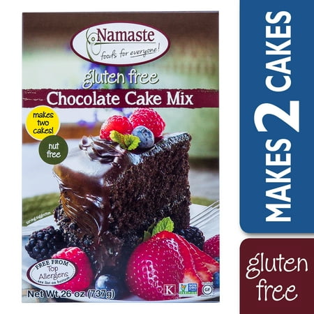 Foods Gluten Free Chocolate - Namaste Foods Gluten Free Chocolate Cake Mix, 26-Ounce