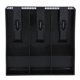thumbnail image 1 of Replacement Cash Drawer Insert Tray, 3 Bill & 3 Coin Storage Box (Black), 1 of 1