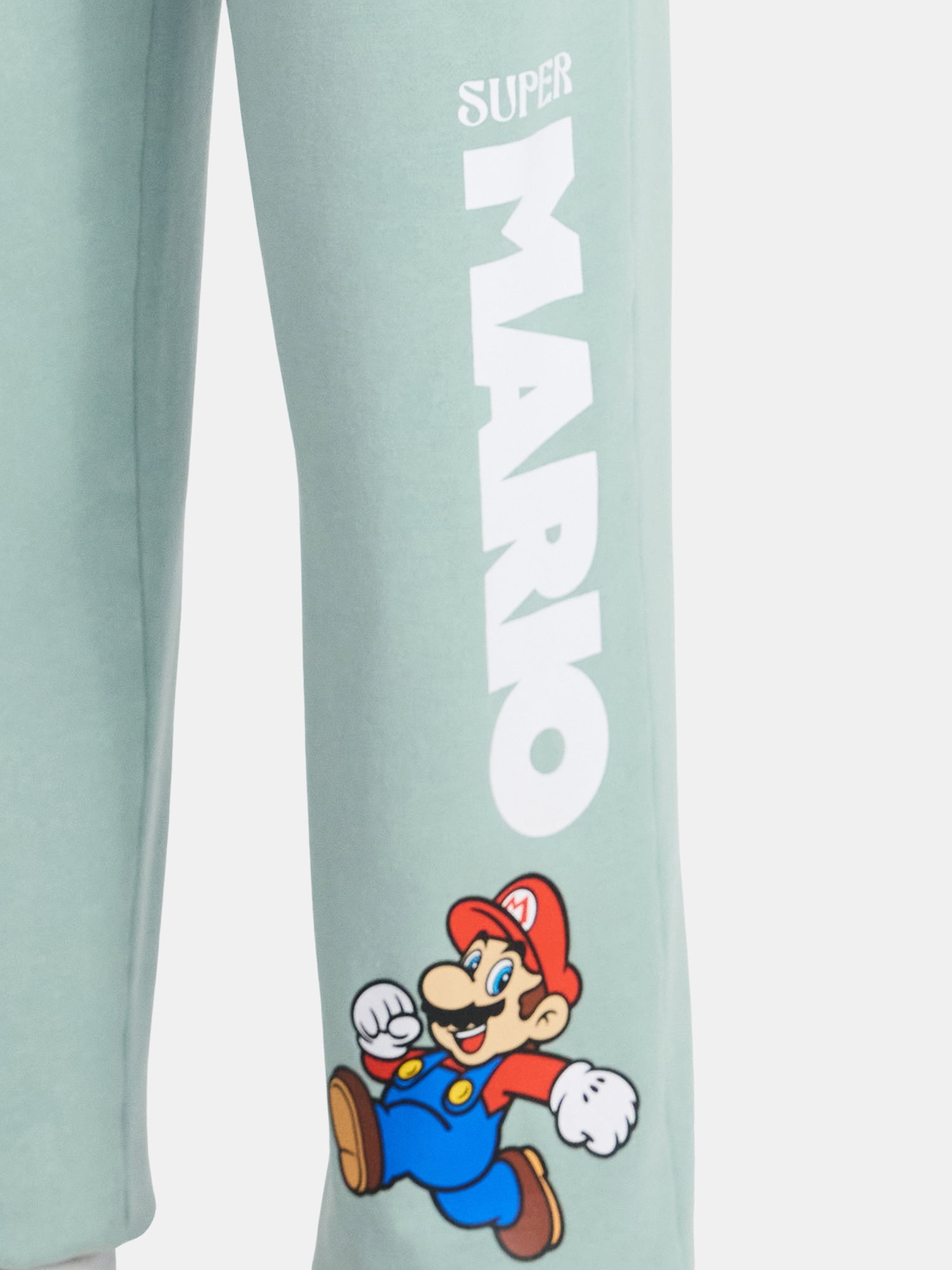 Super Mario Men's and Big Men's Graphic Fleece Jogger, Sizes XS-3XL