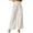 White, variant on Deavoly Dress Pants for Women Solid Color High Waist Wide-Leg Full Length Suit Trousers Formal Drape Pants