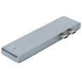 thumbnail image 4 of Estación de acoplamiento, estación de acoplamiento de 7 pulgadas, adaptador multipuerto USB, concentrador tipo C, logre más, 4 of 12