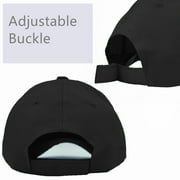 Wholesale 12-Pack Plain Baseball Cap Adjustable Solid Blank Curved Sun Visor Ball Hat Black