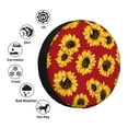 thumbnail image 5 of Balery Sunflowers On Redtire Cover Waterproof Dust-Proof, Universal Spare Wheel Tire Cover For Trailer, Rv, Suv Truck And Vehicle Camper Accessories-16 Inch, 5 of 9