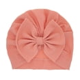 thumbnail image 1 of Baby Girl Turban Infant Bow Knot Caps Newborn Baby Cap  Toddler Hat Beanie Head Wraps, 1 of 6