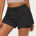thumbnail image 1 of Women's Quick-Dry Running Workout Sports Shorts, 1 of 3