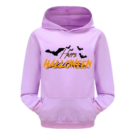 

Girls Sweatshirts size 18 Child Toddler Boys Girls Long Sleeve Letter Prints Warm Hoodie Pullover Tops Kids Sweat Breathable Sweat Wicking and Warm Hoodie Purple 110