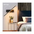 thumbnail image 2 of Pinsurad Modern Dimmable Wall Lamp Frosted White Acrylic Shade Rotating Design, 2 of 5