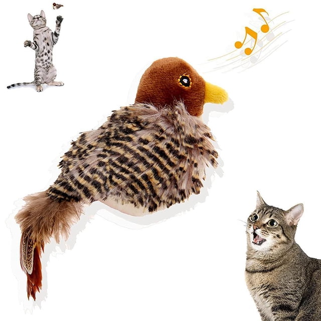 Juguete Para Gatos, Juguete Interactivo Para Gatos, Juguete Para Masticar Con Sonido Para Interiores, Juguete Suave Para Gatos seitruly PT002313-01