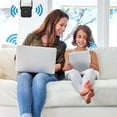 thumbnail image 6 of 2024 Newest WiFi Extender/Repeater，Covers Up to 9860 Sq.ft and 40 Devices, Internet Booster - with Ethernet Port, Quick Setup, Home Wireless Signal Booster(Black), 6 of 6