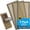 Brown, variant on ouhos 3 Pack 7 x 13 Inch Magnetic Floor Vent Covers, Air Vent Screen Cover, Magnetic Floor Register Vent Covers, Magnetic PVC Vent Mesh for Home Wall Ceiling Floor Catches Debris(Black)