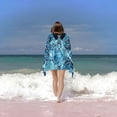 thumbnail image 6 of Qinduosi Microfiber Sand Free Beach Towel Fast Dry Thin Beach Towels Blanket for Travel Pool Swimming Bath Camping Yoga Girls Women Men Adults Bohemian Towels 30x60in, 6 of 8