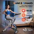 thumbnail image 5 of YOSUDA Folding Exercise Bike, Indoor Home Stationary Bike Workout 350LB Capacity, 5 of 10